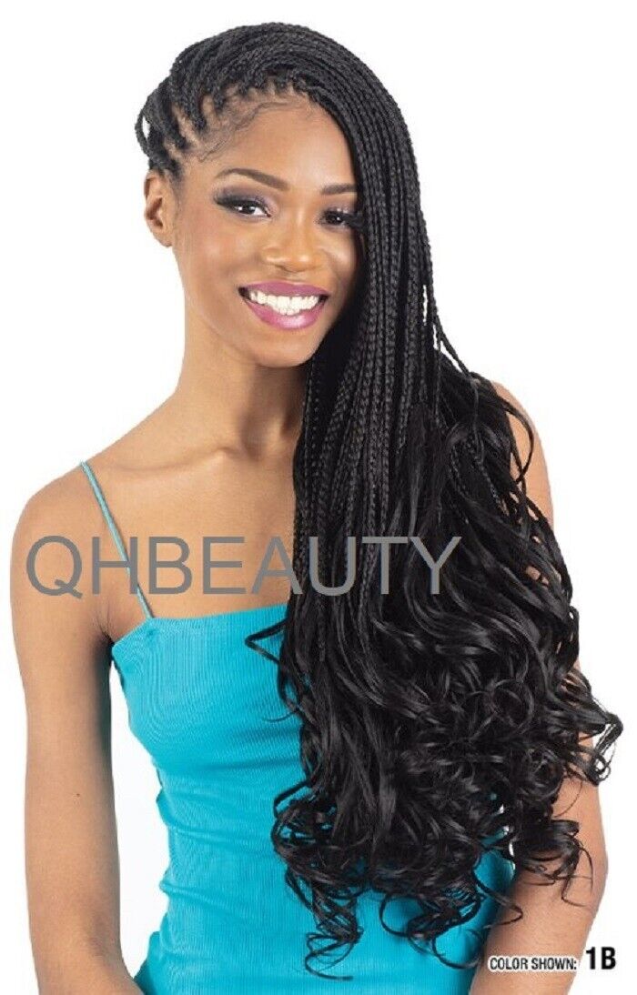 CHERISH SYNTHETIC CURLY SPIRAL HAIR EXTENSION BRAID - 3 x SPIRAL FRENCH CURL 22