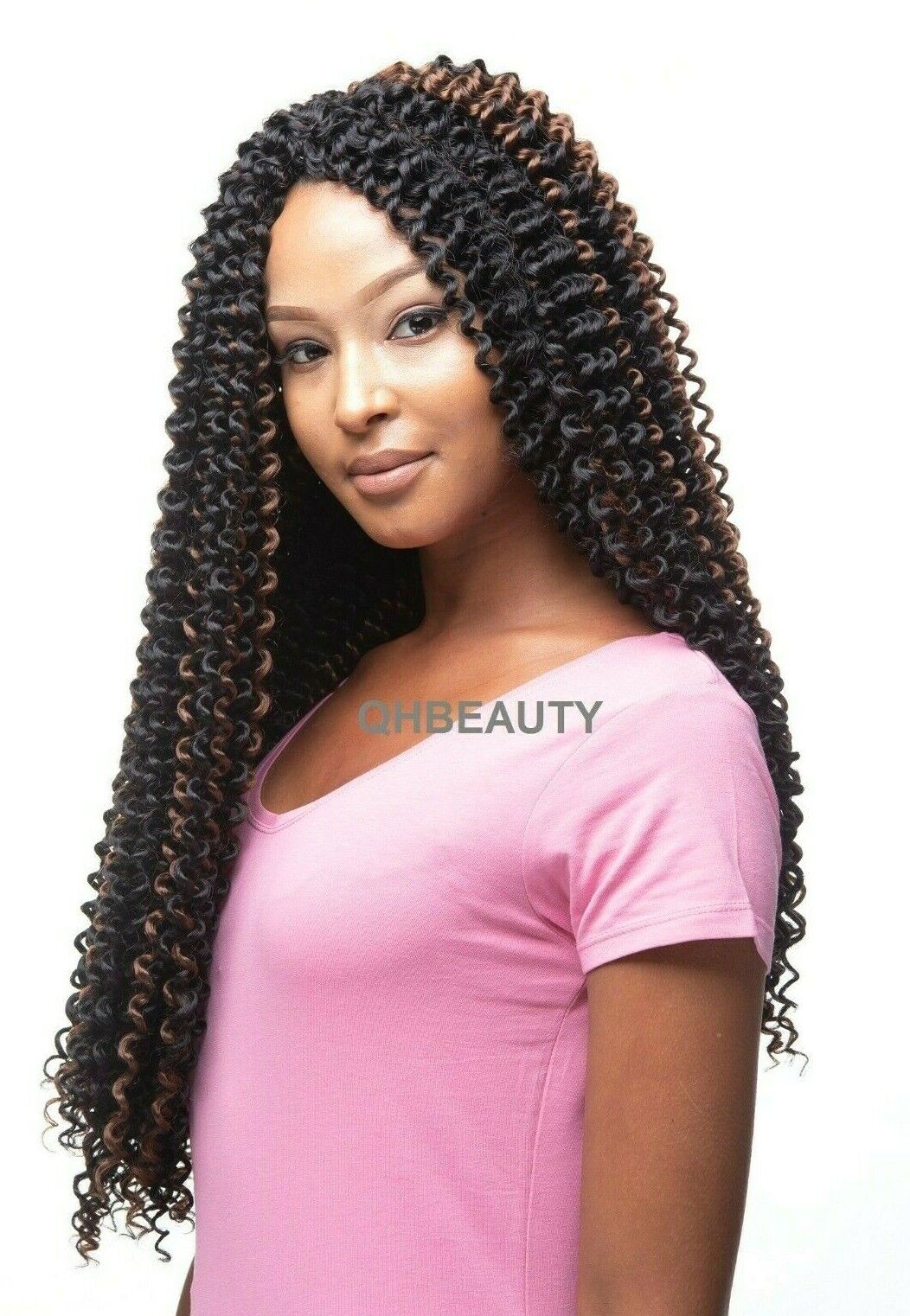 Obsession Synthetic Crochet Long Braid Curly Hair Extension - WATER WAVE 24