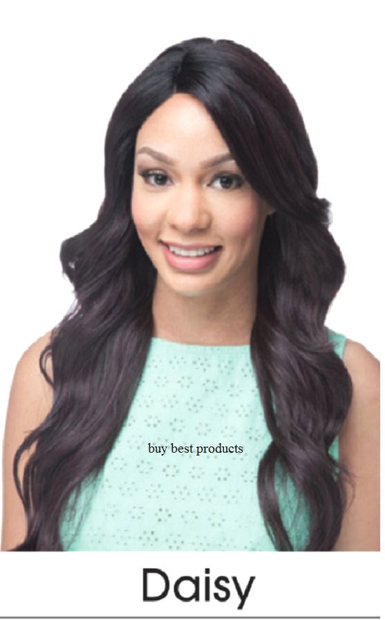 Impression Synthetic Invisible L Part Lace Curly Long Hair Wig - Daisy
