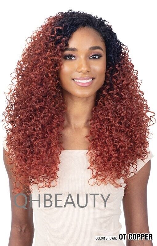 Freetress Equal Synthetic Drawstring Full cap Curly Hair Wig - CRETA GIRL (LONG)