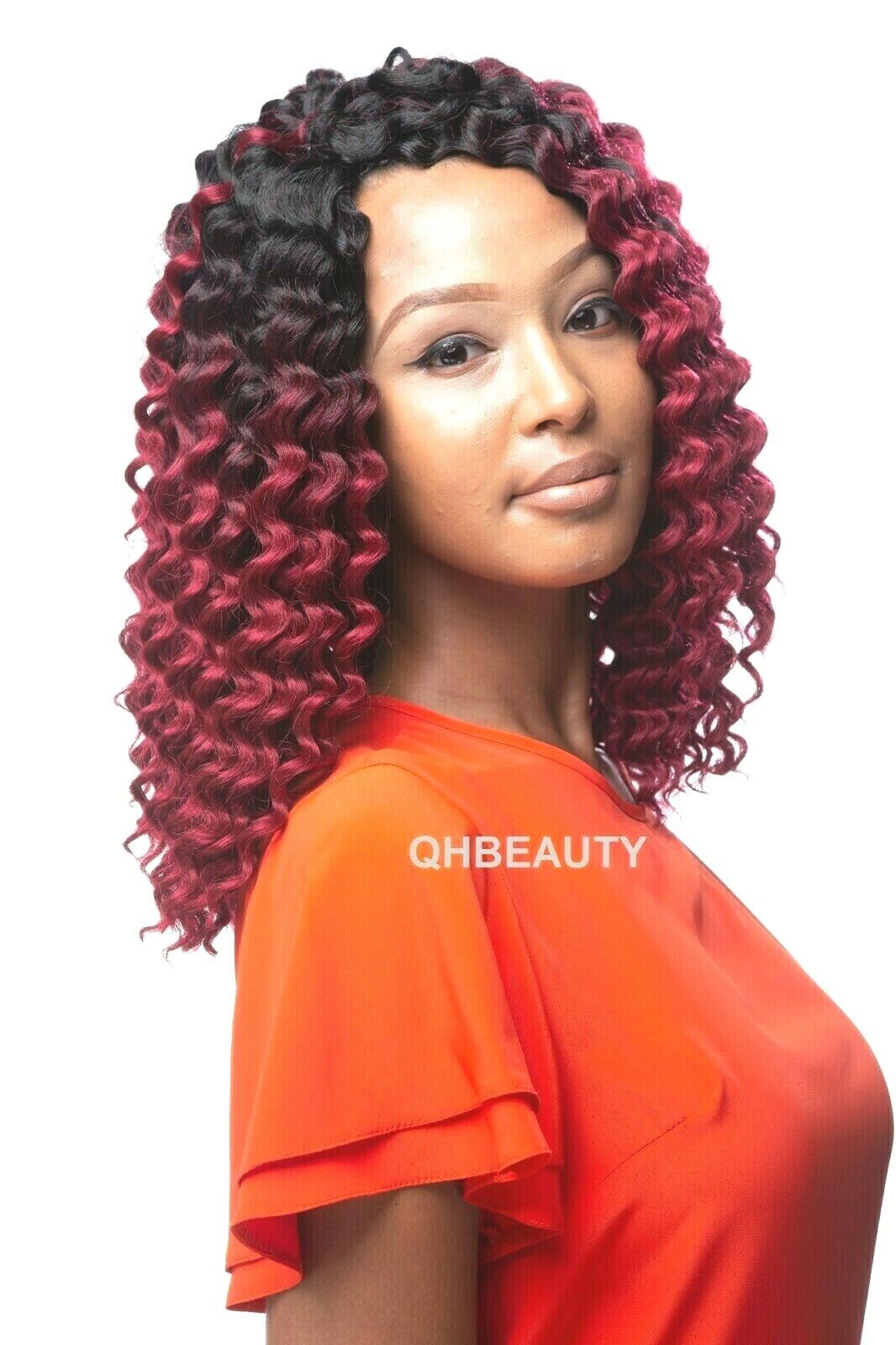 Obsession Synthetic Curly Crochet Braid Hair Extension - Deep Twist 14 inch