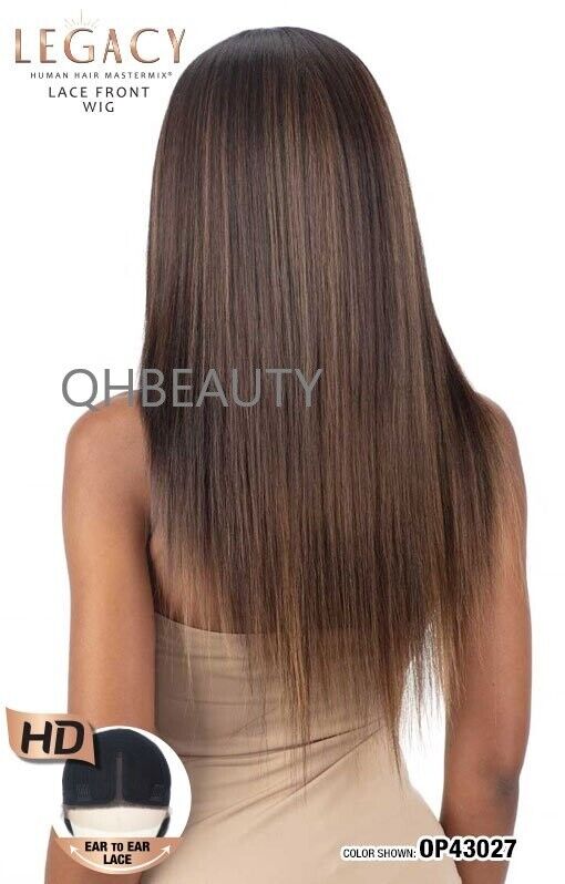 Shake N Go Legacy Human Mastermix Long Straight HD Lace Front Hair Wig - FINESSE