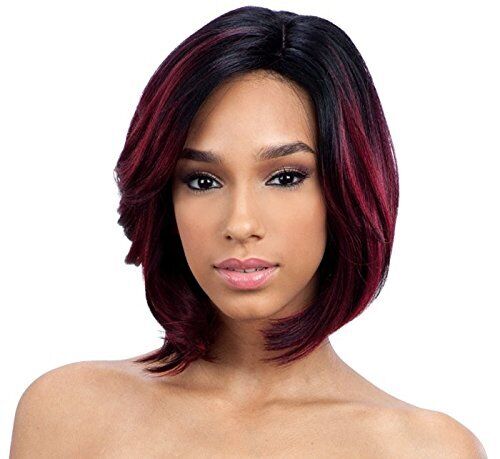 FreeTress Equal Synthetic Premium Delux Short Straight Bob Style Hair Wig - SIA