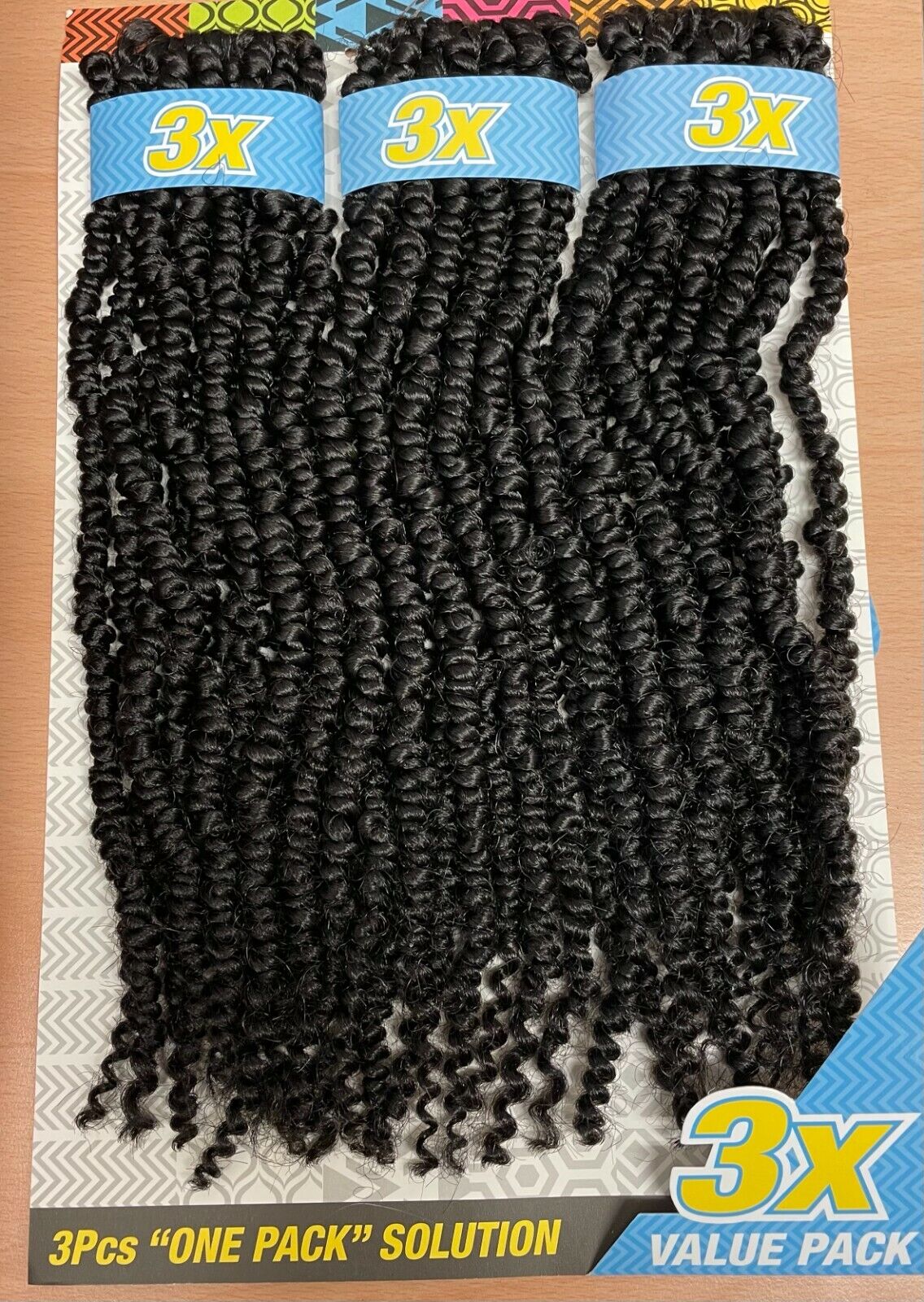 Cherish Synthetic Crochet Braid Hair Extension Handmade 3 x Passion Twist 14"