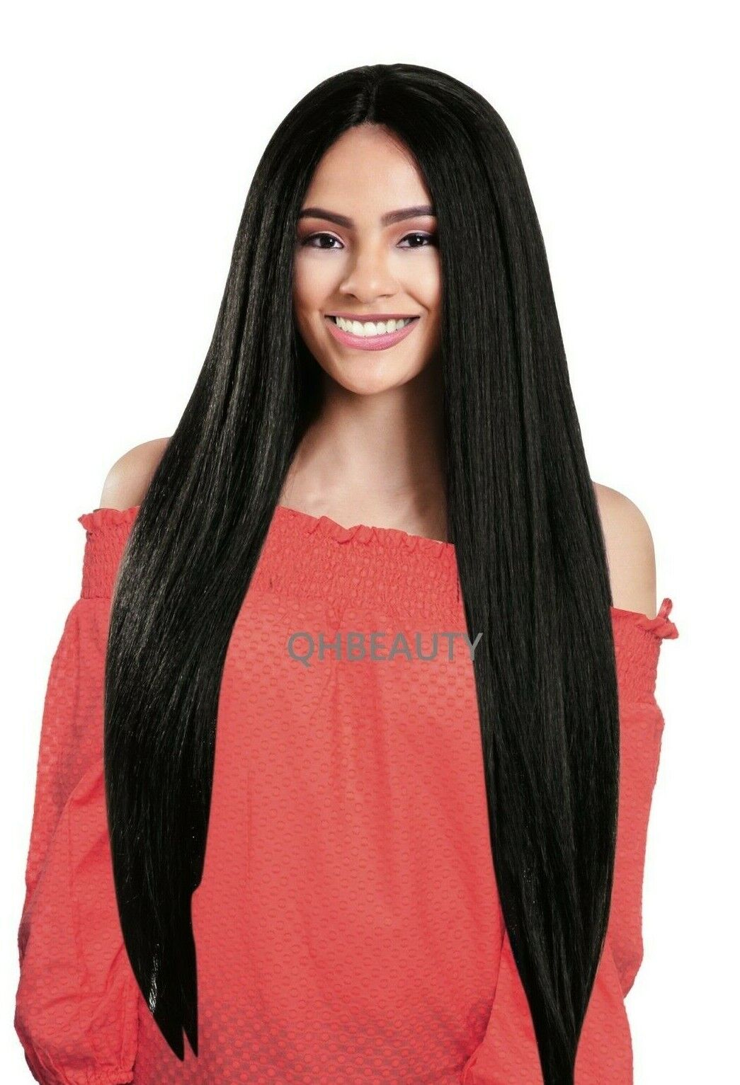 OBSESSION LACE FRONT HUMAN HAIR FUSION NATURAL TEXTURE & WAVE HAIR WIG - AYLEEN
