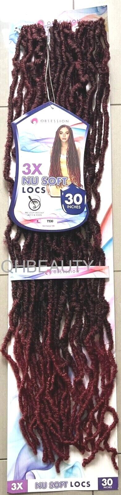 Obsession Synthetic Crochet Pre Looped Braid Hair Extension - NU SOFT LOCS 30''