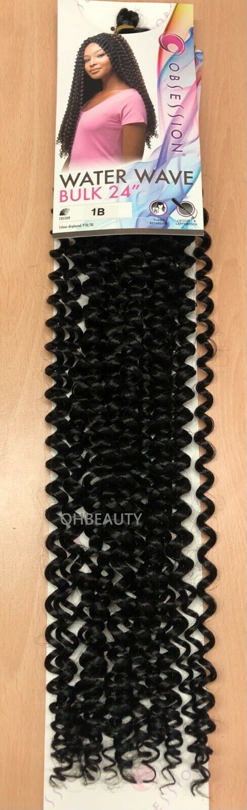 Obsession Synthetic Crochet Long Braid Curly Hair Extension - WATER WAVE 24