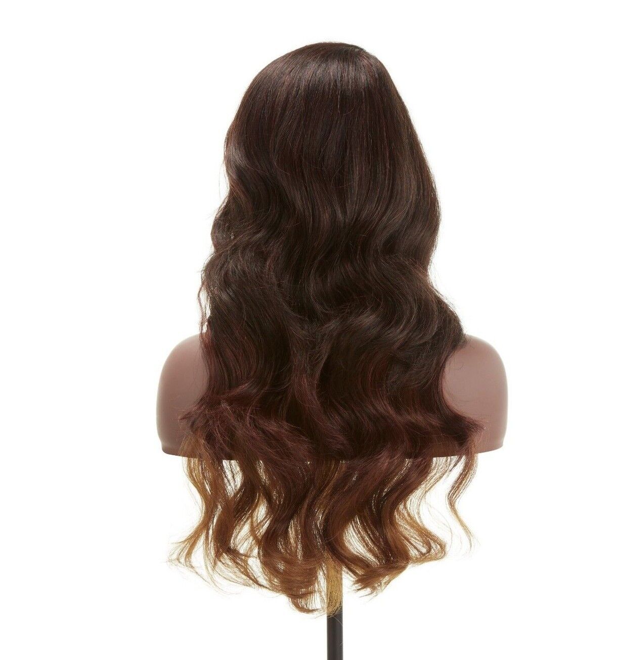 Impression Synthetic Invisible L Part Lace Curly Long Hair Wig - Daisy