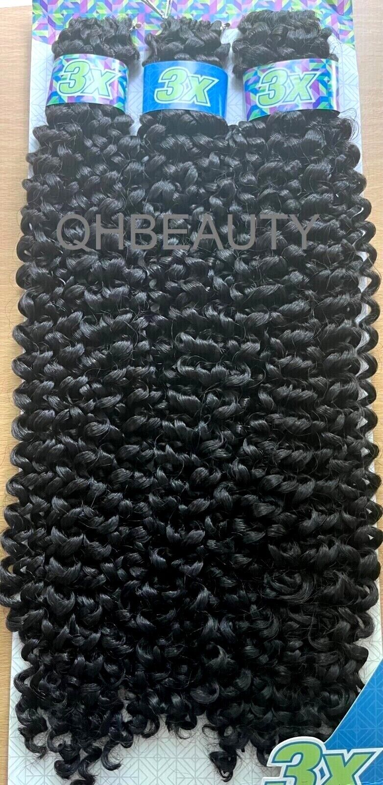Impression Synthetic Crochet Hair Extension Braid 3x WATER WAVE BRAID 14 & 18 ''