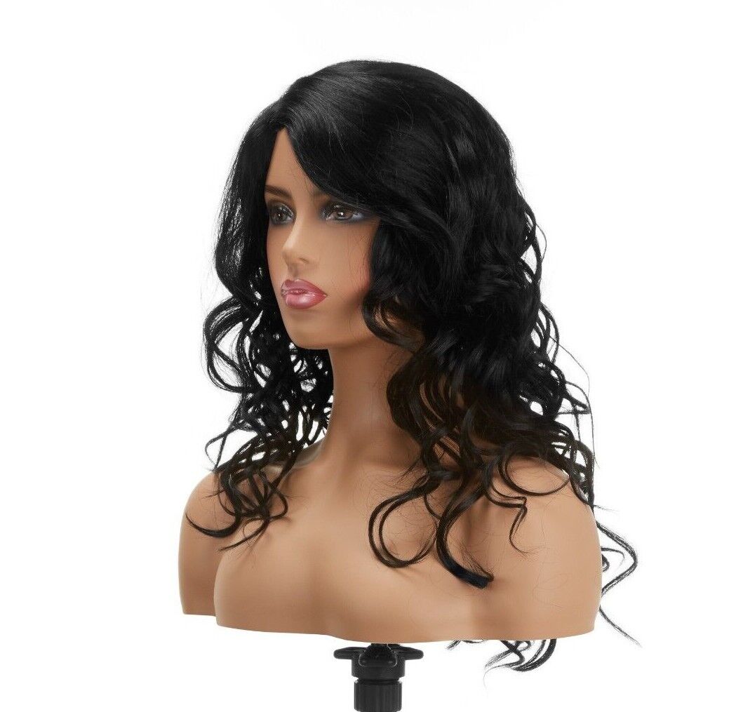 Impression Synthetic Invisible Part Lace Front Long Curly Hair Wig Alexis