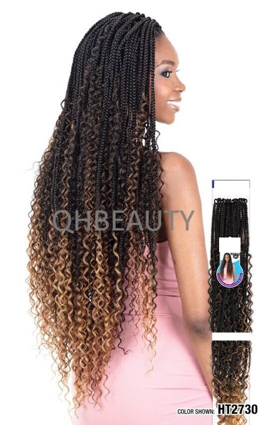 Obsession Synthetic Crochet Long Curly Braid Hair Extension - Boho Yippie 28 ''