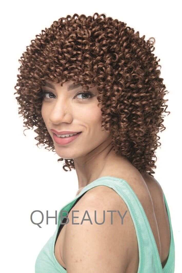 IMPRESSION SYNTHETIC SHORT CURLY HAIR EXTENSION WEAVE - BOHEMIAN CURL12 INCH