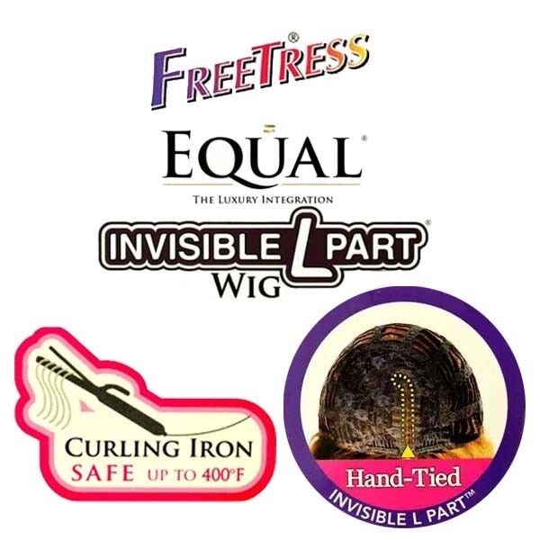 FREETRESS EQUAL SYNTHETIC INVISIBLE PART CURLY LONG SYNTHETIC HAIR WIG -- AMY