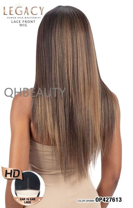 Shake N Go Legacy Human Mastermix Long Straight HD Lace Front Hair Wig - FINESSE