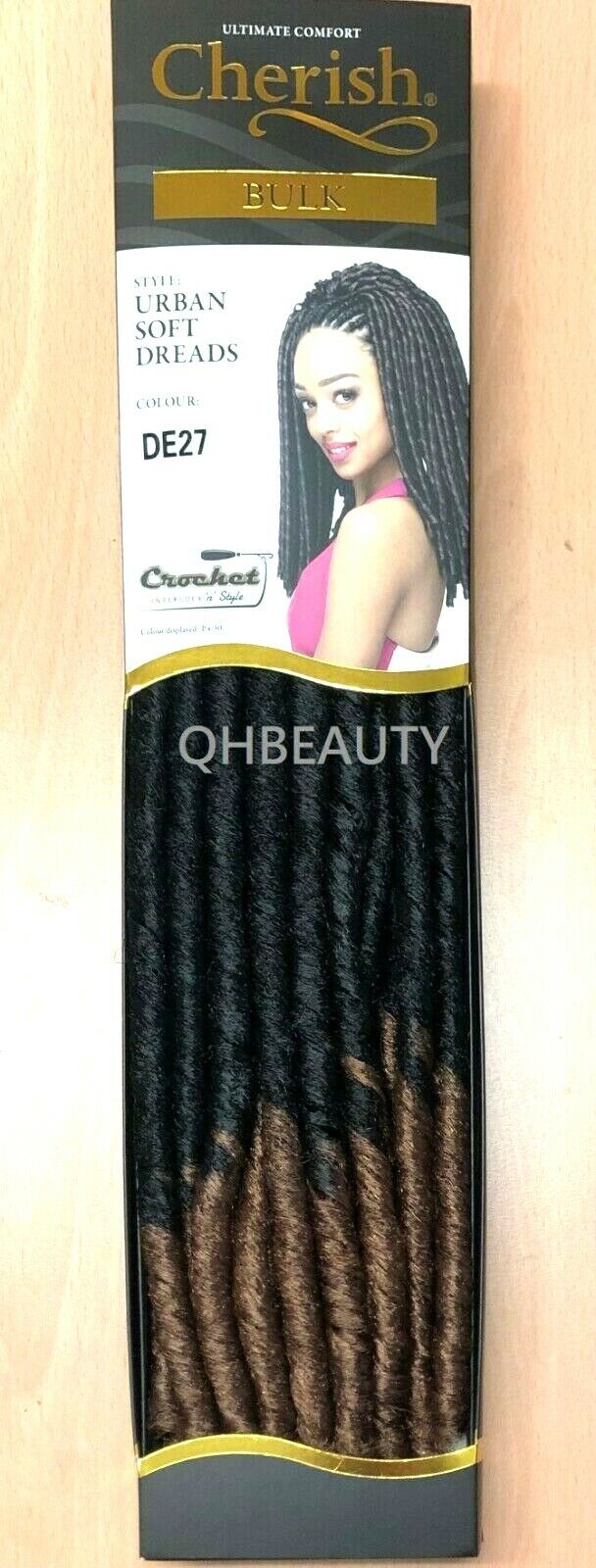 Cherish Synthetic Bulk Crochet Afro Hair Extension braid - URBAN SOFT DREAD