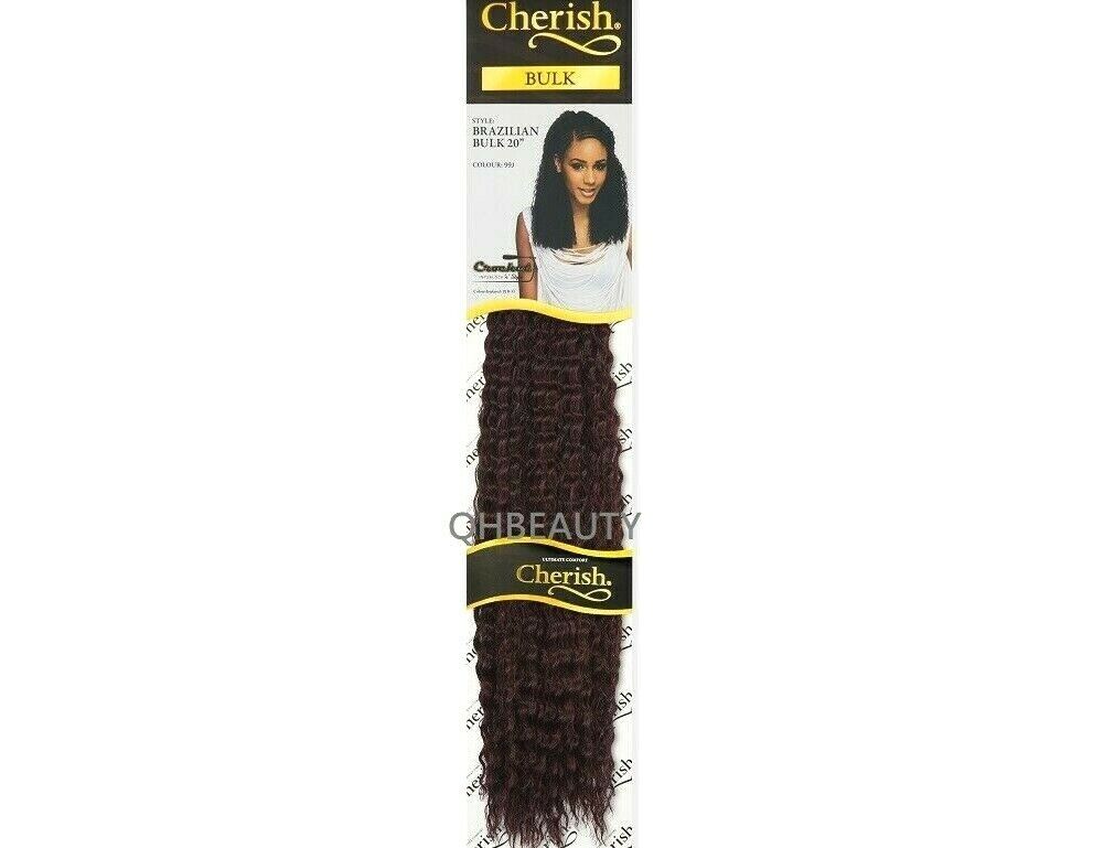Cherish Synthetic Crochet Braid Curly Hair Extension Style - Brazilian Bulk 20"