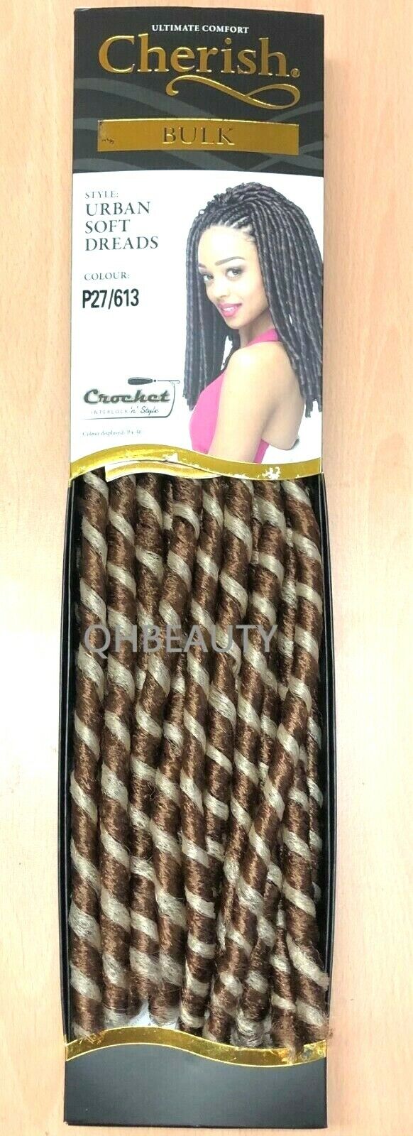 Cherish Synthetic Bulk Crochet Afro Hair Extension braid - URBAN SOFT DREAD