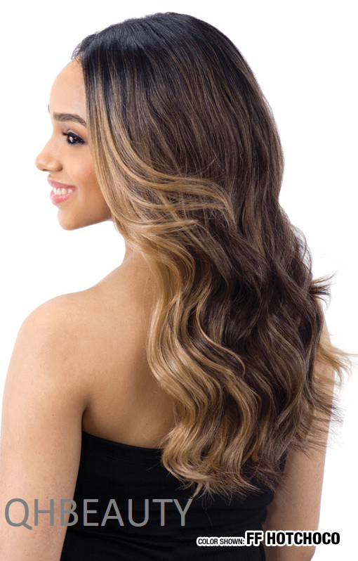 Freetress Equal Synthetic 5 Inch Lace Part Curly Long Hair Wig - VALENTINO