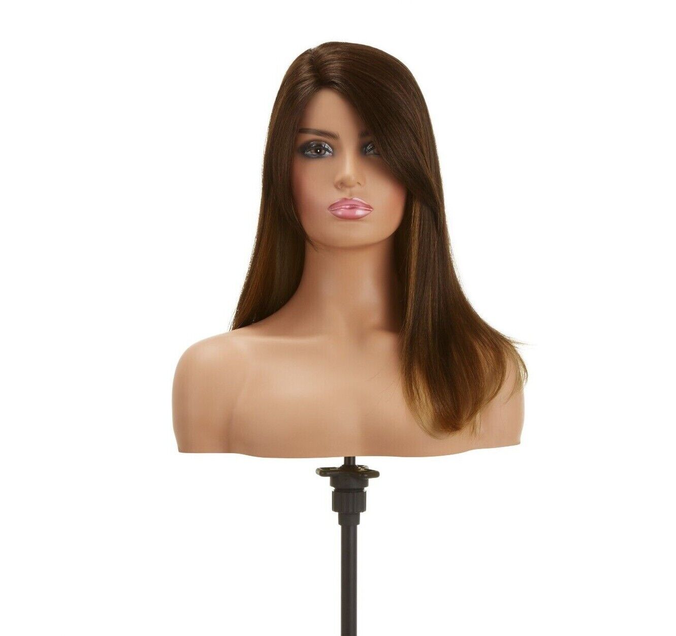 Impression Synthetic Invisible Part Lace Straight Hair Wig - BRIDGETT