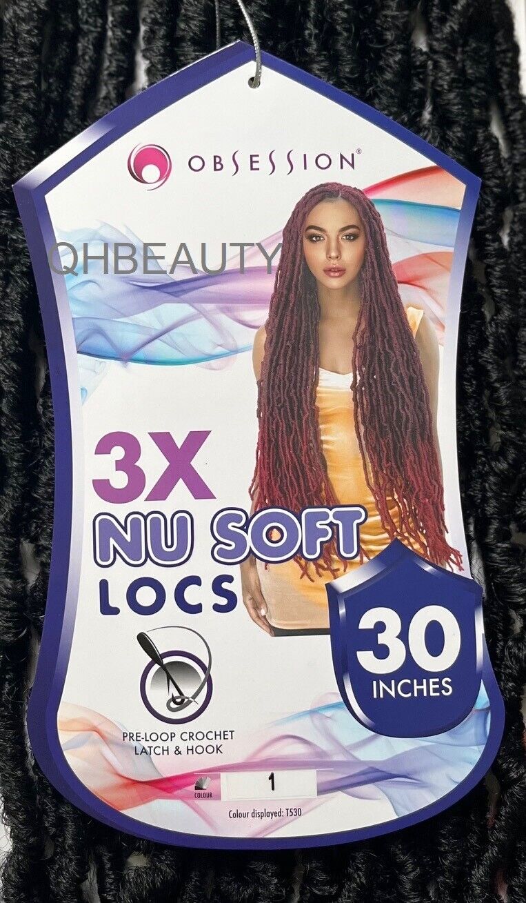 Obsession Synthetic Crochet Pre Looped Braid Hair Extension - NU SOFT LOCS 30''