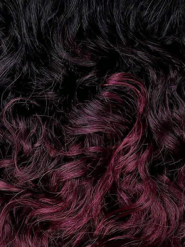 FREETRESS EQUAL SYNTHETIC LACE FRONT LONG CURLY HAIR WIG - TIA