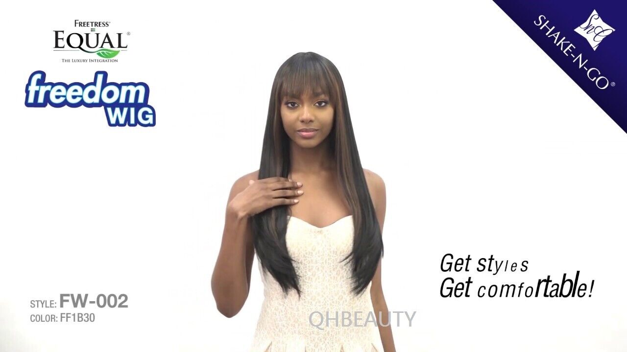 FREETRESS EQUAL SYNTHETIC FREEDOM LONG STRAIGHT HAIR WIG - FW 002