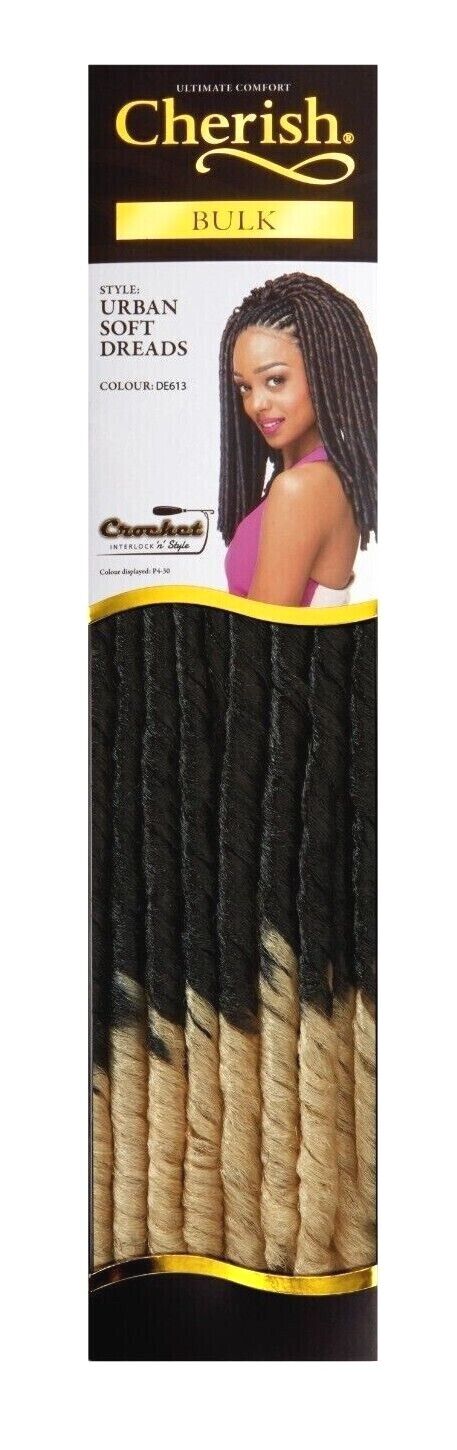 Cherish Synthetic Bulk Crochet Afro Hair Extension braid - URBAN SOFT DREAD