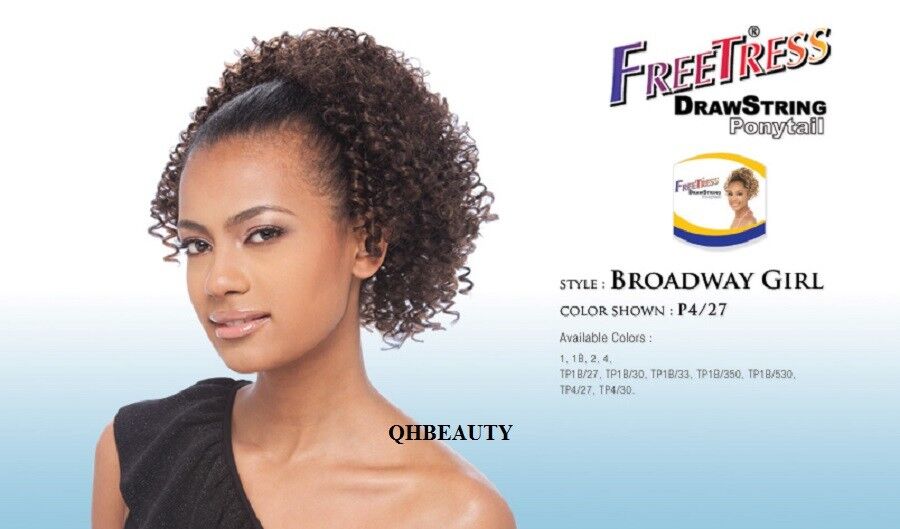 SNG FREETRESS EQUAL SYNTHETIC DRAWSTRING CURLY HAIR PONYTAIL- BROADWAY GIRL