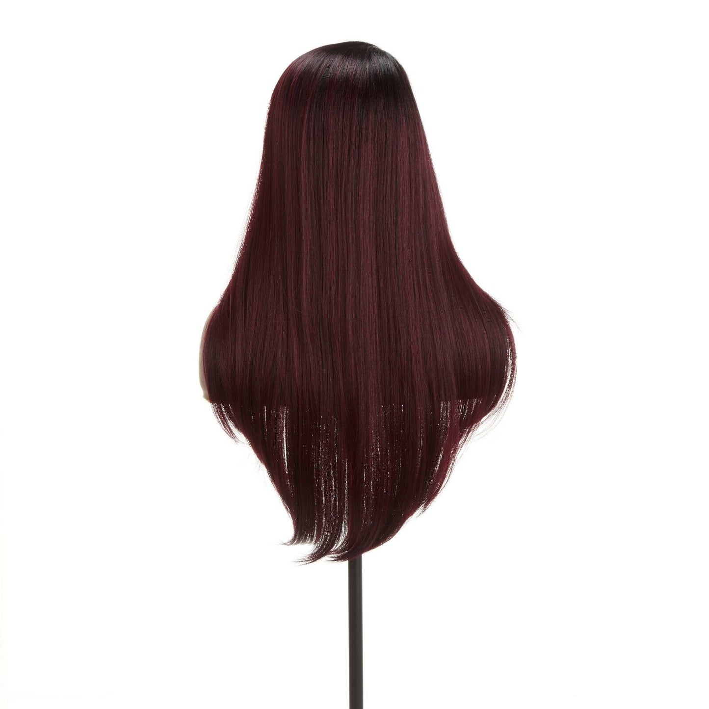 Impression Synthetic Invisible Part Long Straight Lace Front Hair Wig - Destiny