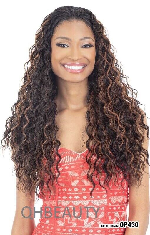 Shake N Go Natural Me Synthetic Long 26'' Deep Curl Full Cap Hair Wig - ALEXI