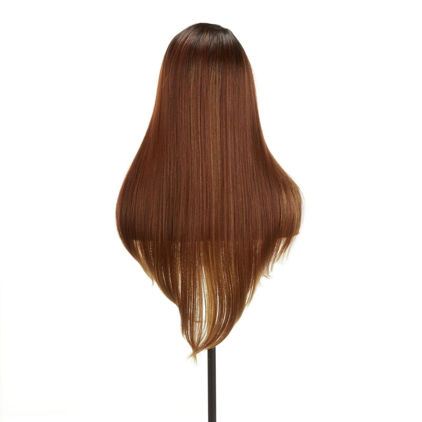 Impression Synthetic Invisible Part Long Straight Lace Front Hair Wig - Destiny