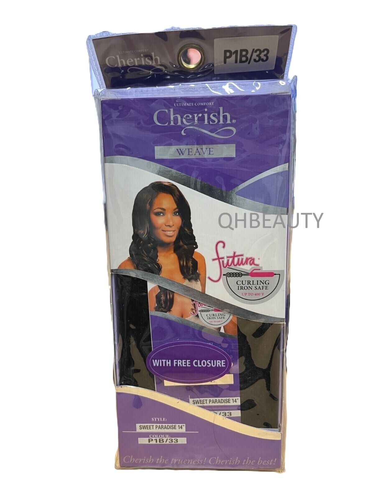 CHERISH SYNTHETIC LONG CURLY HAIR EXTENSION WEAVE - SWEET PARADISE 14 INCHES