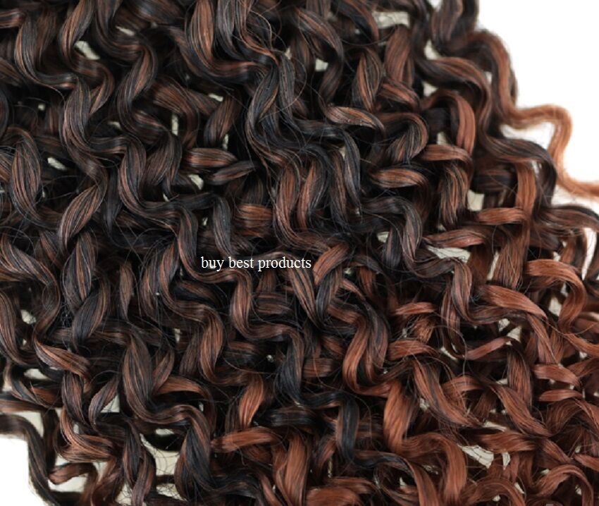 CHERISH SYNTHETIC CROCHET CURLY HAIR EXTENSION BRAID - BOHEMIAN BULK 20 INCH