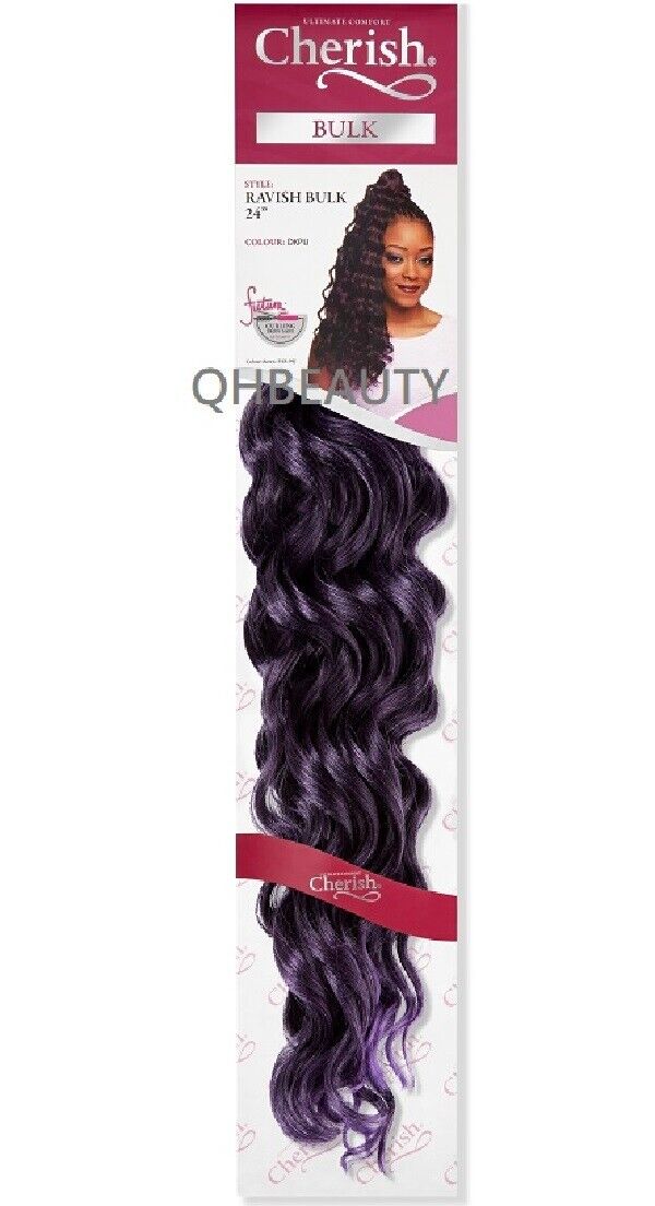 CHERISH SYNTHETIC CROCHET LONG CURLY HAIR EXTENSION BRAIDS - RAVISH 24 inch