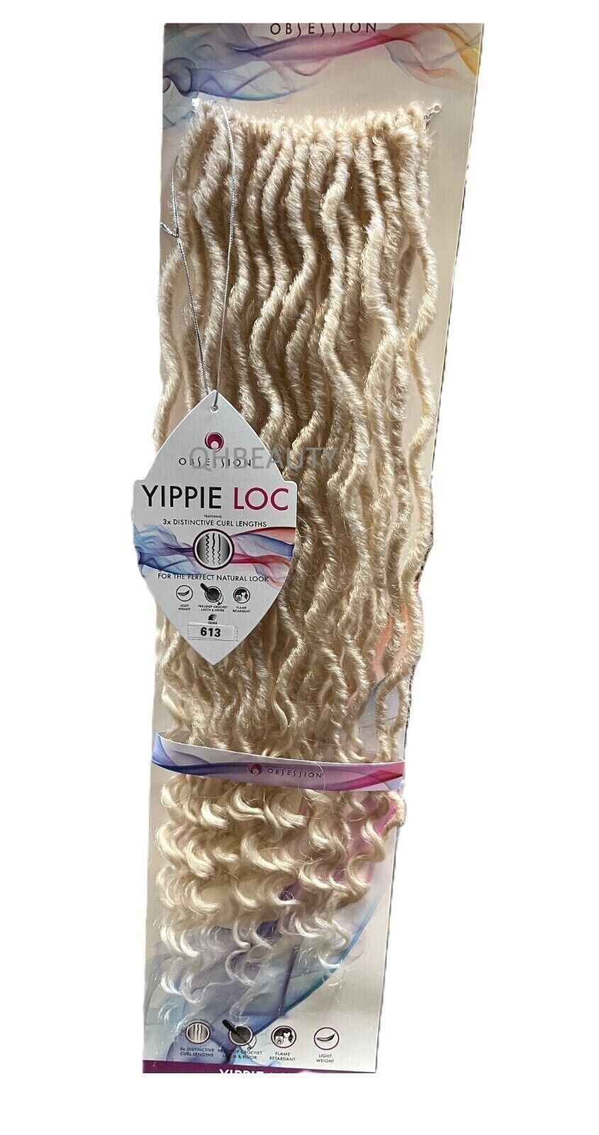 Obsession Synthetic Crochet Long Curly Braid Hair Extension - Yippie Loc
