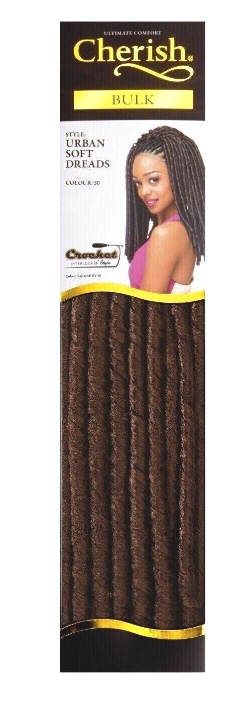 Cherish Synthetic Bulk Crochet Afro Hair Extension braid - URBAN SOFT DREAD