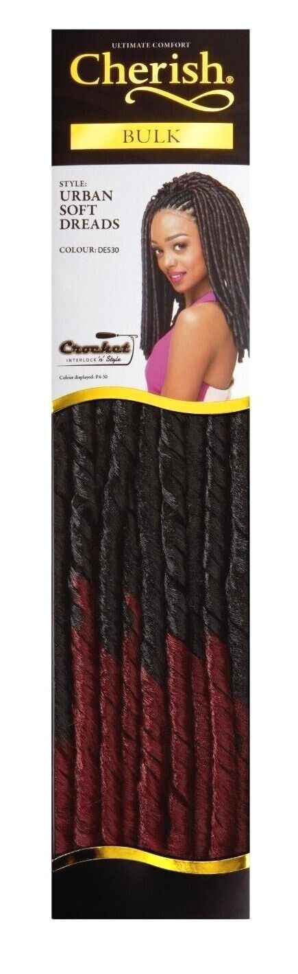 Cherish Synthetic Bulk Crochet Afro Hair Extension braid - URBAN SOFT DREAD