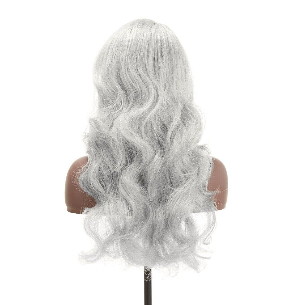 Impression Synthetic Invisible L Part Lace Curly Long Hair Wig - Daisy