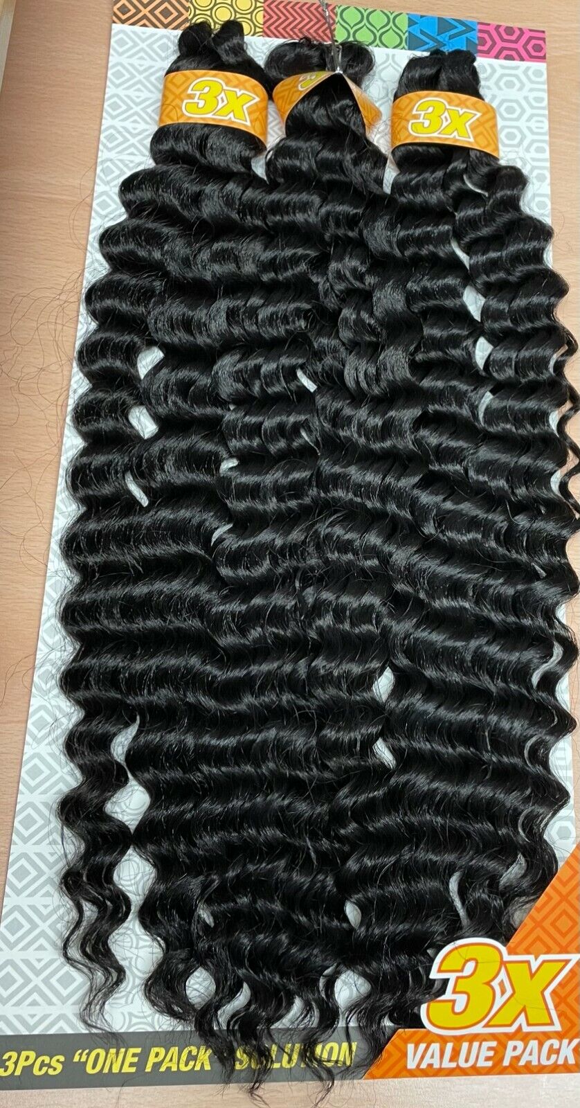 Cherish Synthetic Crochet Braid Hair Extension Handmade 3 x Deep Twist 22"