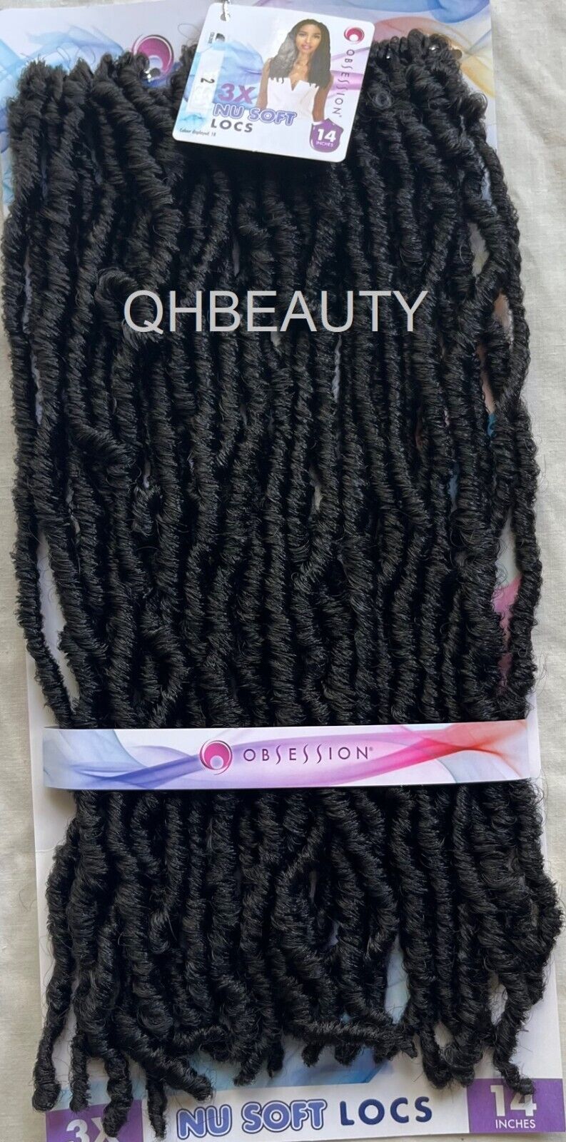 Obsession Synthetic Crochet Pre Looped Braid Hair Extension - NU LOCS 14 INCHES