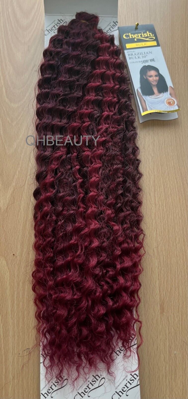 Cherish Synthetic Crochet Braid Curly Hair Extension Style - Brazilian Bulk 20"