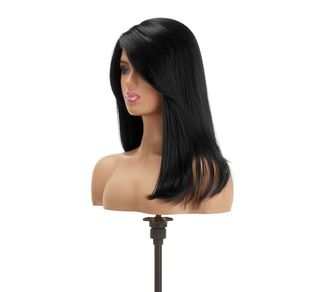Impression Synthetic Invisible Part Lace Straight Hair Wig - BRIDGETT