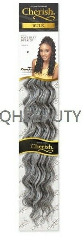 CHERISH SYNTHETIC BULK CROCHET HAIR EXTENSION BRAIDS - SOFT DEEP 20 INCH