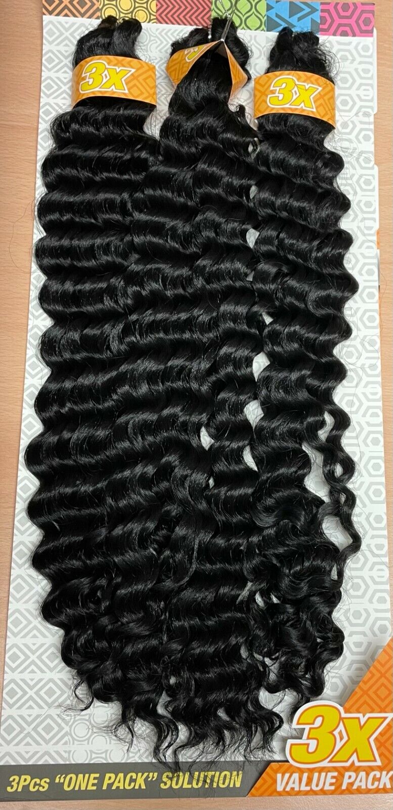 Cherish Synthetic Crochet Braid Hair Extension Handmade 3 x Deep Twist 22"