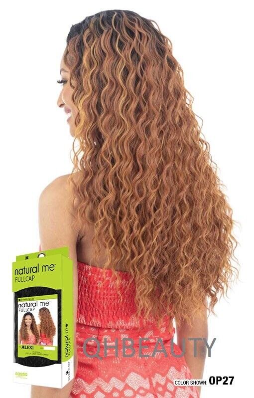 Shake N Go Natural Me Synthetic Long 26'' Deep Curl Full Cap Hair Wig - ALEXI