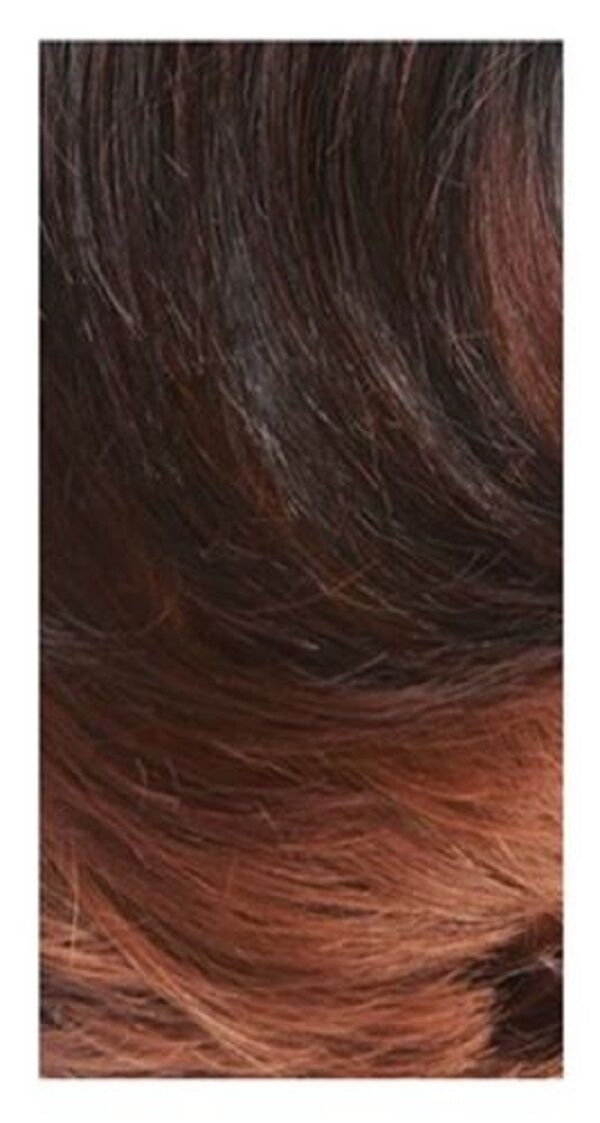 Impression Synthetic Hand Made Invisible L Part Curly Hair Lace Wig - MIA