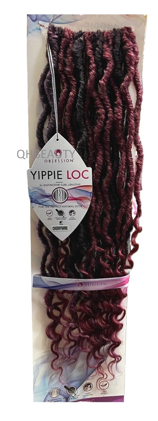 Obsession Synthetic Crochet Long Curly Braid Hair Extension - Yippie Loc
