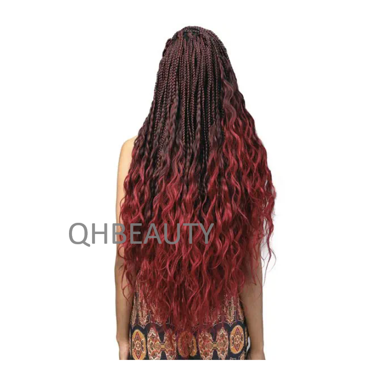 Cherish Synthetic Pre-Stretched Curly Braid Bulk Hair Extension - BODY WAVE 28''