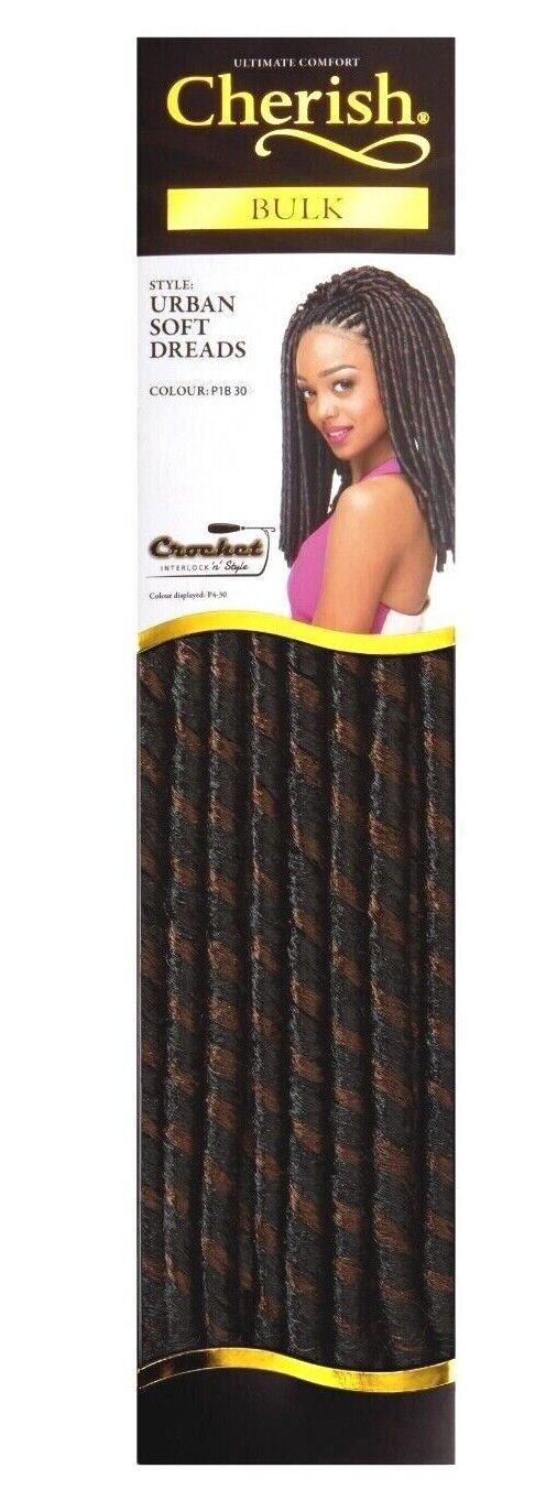 Cherish Synthetic Bulk Crochet Afro Hair Extension braid - URBAN SOFT DREAD