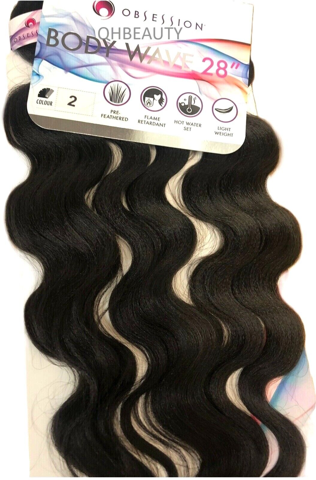 Obsession Synthetic Pre-Stretched Curly Braid Hair Extension - BODY WAVE 28 INCH
